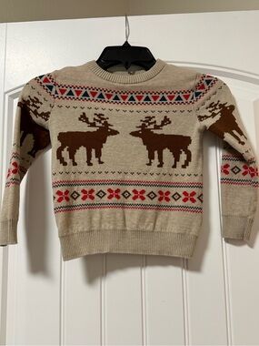 Andy & Evan Fair Isle Moose Sweater